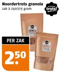 Poiesz Noordertrots granola aanbieding