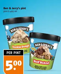 Poiesz Ben & Jerry's pint aanbieding