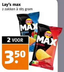 Poiesz Lay's max aanbieding