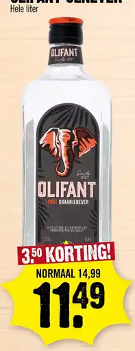 Super Dirck 3 Olifant jonge graanjenever aanbieding