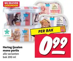 Nettorama Hertog ijssalon aanbieding
