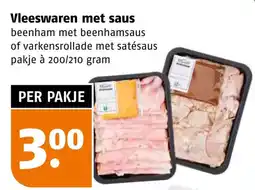 Poiesz Vleeswaren met saus aanbieding