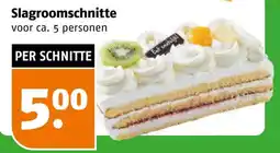 Poiesz Slagroomschnitte aanbieding
