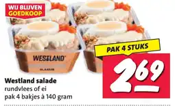 Nettorama Westland salade aanbieding
