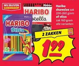 Nettorama Haribo Stixx aanbieding