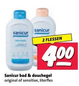 Nettorama Sanicur bad & douchegeel aanbieding