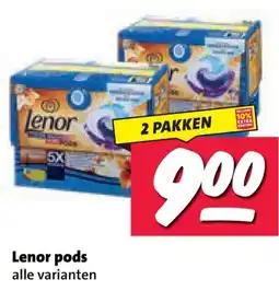 Nettorama Lenor pods aanbieding