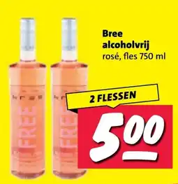 Nettorama Bree alcoholvrij rosé aanbieding
