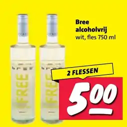 Nettorama Bree alcoholvrij wit aanbieding