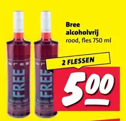 Nettorama Bree alcoholvrij rood aanbieding