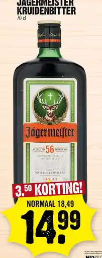 Super Dirck 3 Jägermeister Kruidenbitter aanbieding