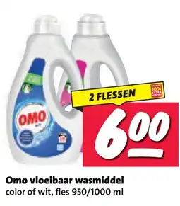 Nettorama Omo vloeibaar wasmiddel aanbieding