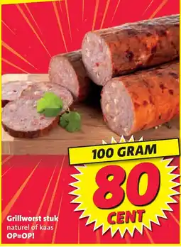 Nettorama Grillworst stuk aanbieding