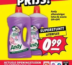 Nettorama Andy allesreiniger lotus & acacia aanbieding