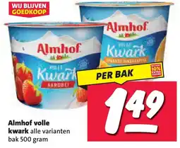 Nettorama Almhof volle kwark aanbieding