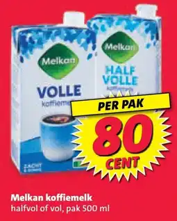 Nettorama Melkan koffiemelk aanbieding