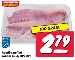 Nettorama Roodbaarsfilet aanbieding
