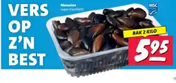 Nettorama Mosselen aanbieding