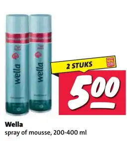 Nettorama Wella spray of mousse aanbieding
