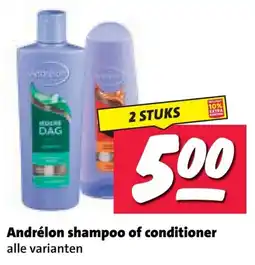 Nettorama Andrélon shampoo of conditioner aanbieding