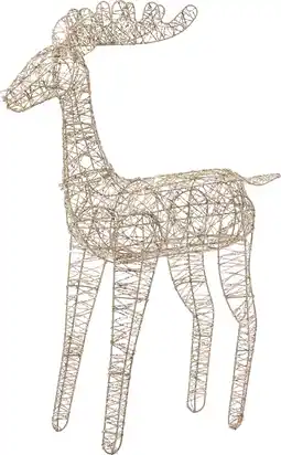 Intratuin Intratuin kerstfiguur rendier met verlichting 59,5 x 24,5 x 95 cm aanbieding