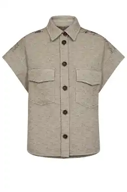 Wehkamp Mos Mosh blouse lichtbruin aanbieding
