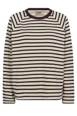 Wehkamp Mos Mosh sweater donkerbruin aanbieding