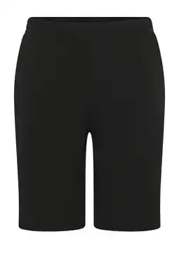 Wehkamp Kaffe Curve regular highwaist casual short zwart aanbieding