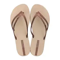 Wehkamp Ipanema Bossa teenslippers beige/koper aanbieding