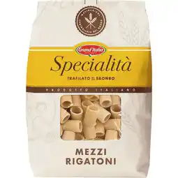 Jumbo Grand'Italia Specialità Mezzi Rigatoni 500 g aanbieding