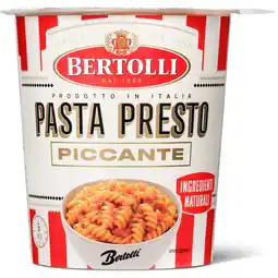 Jumbo Bertolli Pasta Presto Piccante 70g aanbieding