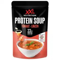 Jumbo XXL Nutrition Protein Soup Tomaat - Linzen 570g aanbieding