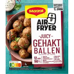 Jumbo MAGGI Kruidenmix Air Fryer Meat Balls 69g aanbieding