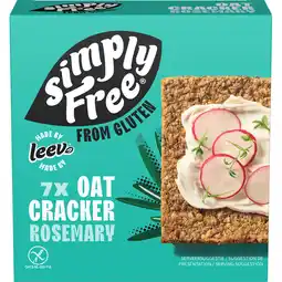 Jumbo Simply Free - Haver cracker rozemarijn 100g aanbieding
