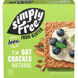 Jumbo Simply Free - Haver cracker naturel 100g aanbieding