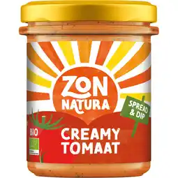 Jumbo Zonnatura Bio Tomaat Creamy Spread 175 g aanbieding
