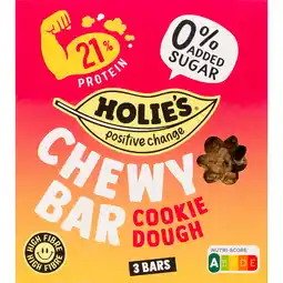 Jumbo Holie's Chewy Bar Cookie Dough 105g aanbieding