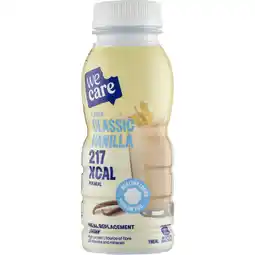 Jumbo WeCare Flavour Classic Vanilla Meal Replacement Drink 236 ml aanbieding