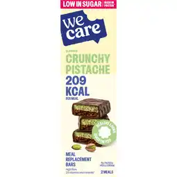 Jumbo WeCare Crunchy Pistache Reep 124 g aanbieding