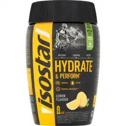 Jumbo Isostar Hydrate & Perform Lemon Flavour 400 g aanbieding