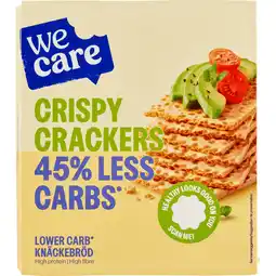 Jumbo WeCare Crispy Crackers 2 x 10 Stuks 100 g aanbieding