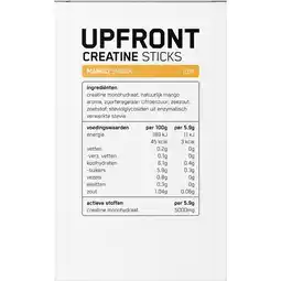Jumbo Upfront Creatine Sticks Mango 10 stuks aanbieding