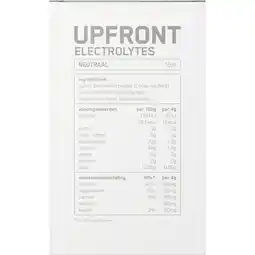 Jumbo Upfront Electrolytes sticks neutraal 10 Stuks aanbieding