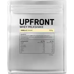 Jumbo Upfront Whey Milkshake Vanille 300g aanbieding