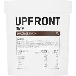 Jumbo Upfront Oats Cup Chocolade 75g aanbieding