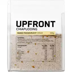Jumbo Upfront Chiapudding Mango Passievrucht 200g aanbieding