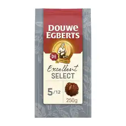 Jumbo Douwe Egberts Excellent Select Filtermaling 250 g aanbieding