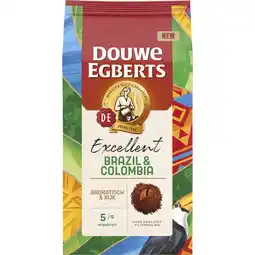 Jumbo Douwe Egberts Excellent Brazil & Colombia 250 g aanbieding
