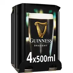Jumbo Guinness Draught Stout 4x500ML aanbieding