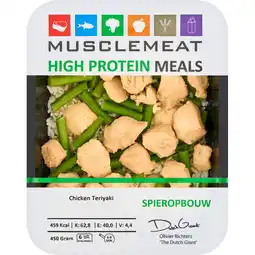 Jumbo Muscle Meat High Protein Meals Chicken Teriyaki 450 g aanbieding